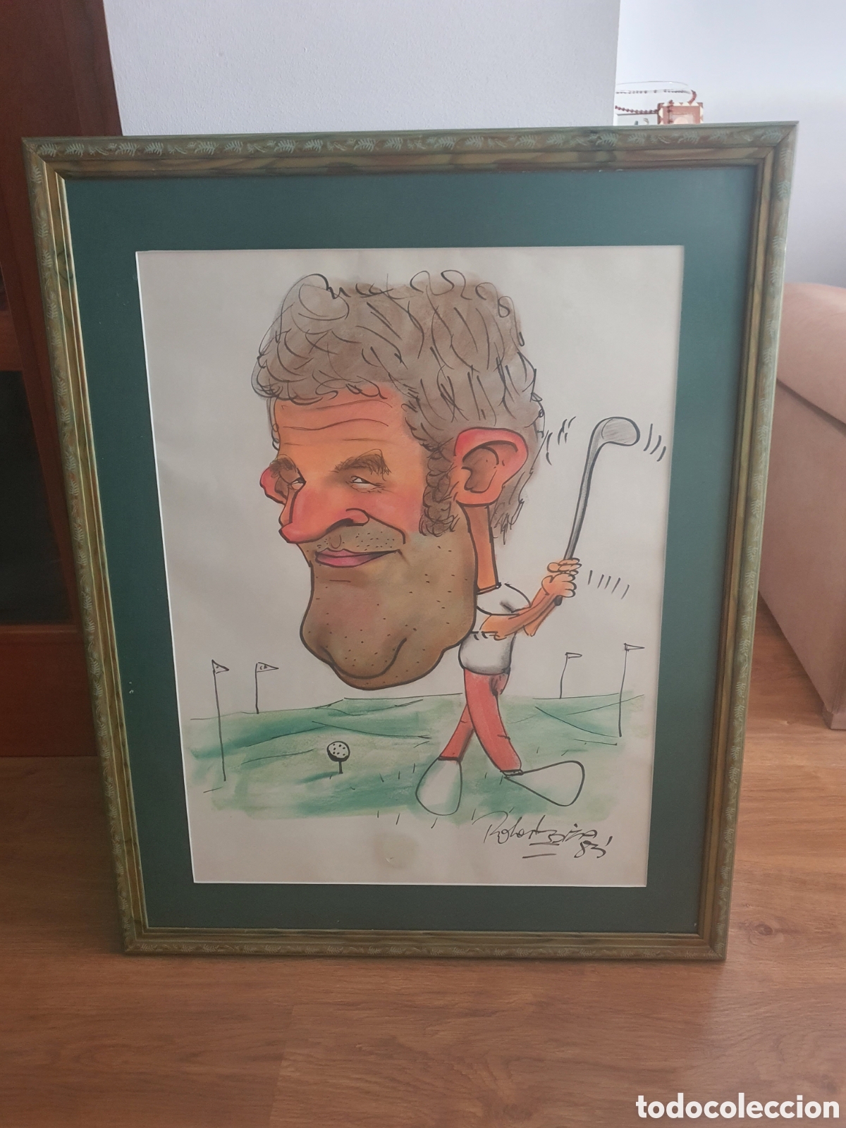 Arte: Caricatura golf - Foto 1