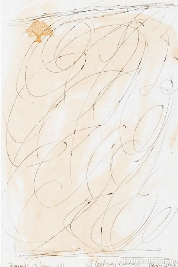 Kunst: RAMON CANET - TECNICA MIXTA SOBRE PAPEL - FIRMADO Y FECHADO