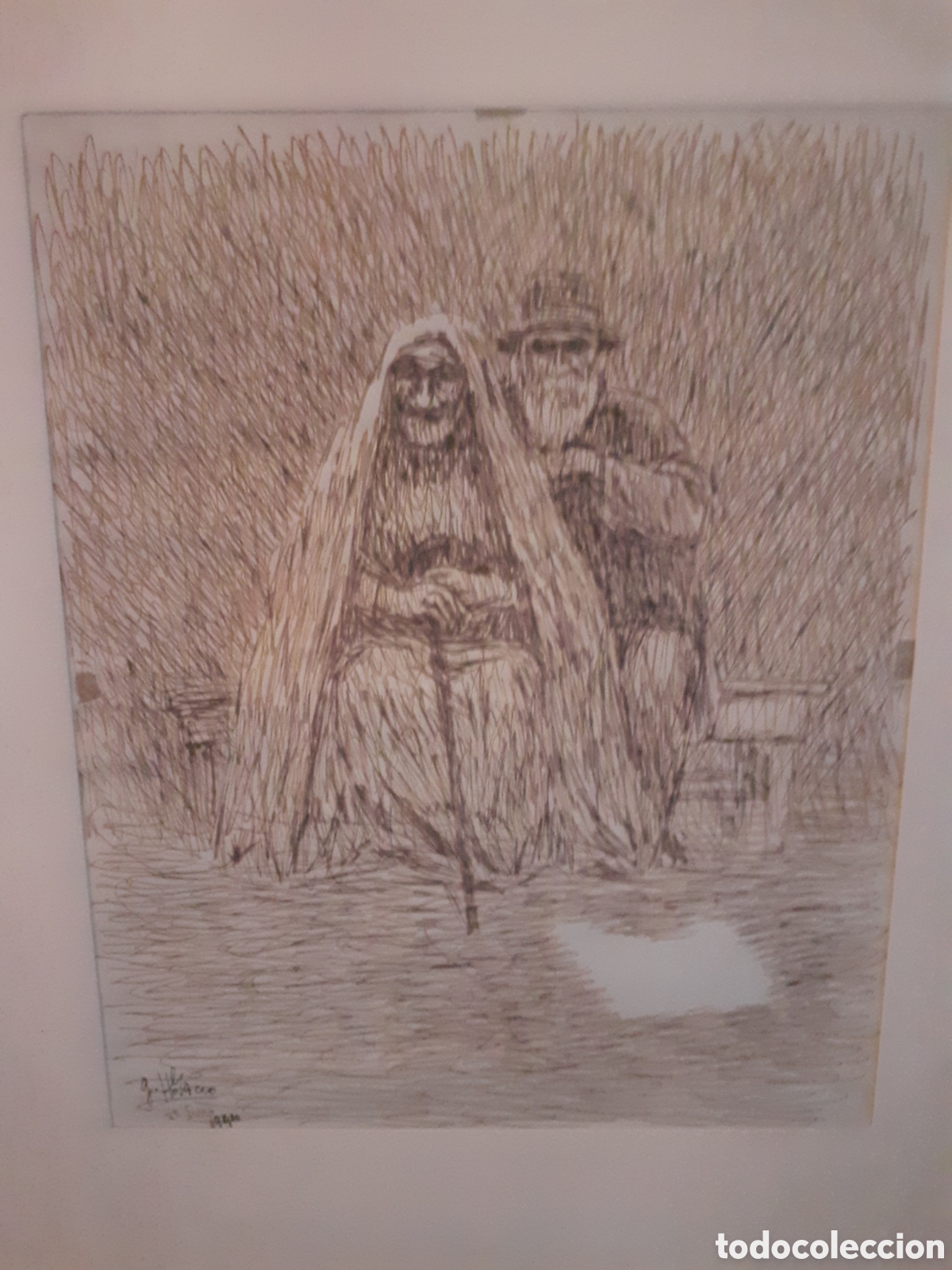 Arte: Cuadro a L&aacute;piz de Germ&aacute;n Horacio - Foto 2
