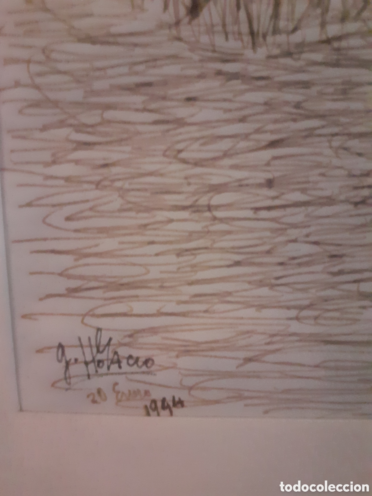 Arte: Cuadro a L&aacute;piz de Germ&aacute;n Horacio - Foto 4