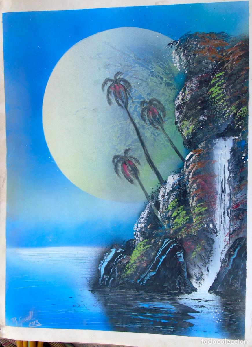 Art: PINTURA-DIBUJO REALIZADO EN AEROGRAFIA A&Ntilde;O 2012 MEDIDAS 60 X 45 CM