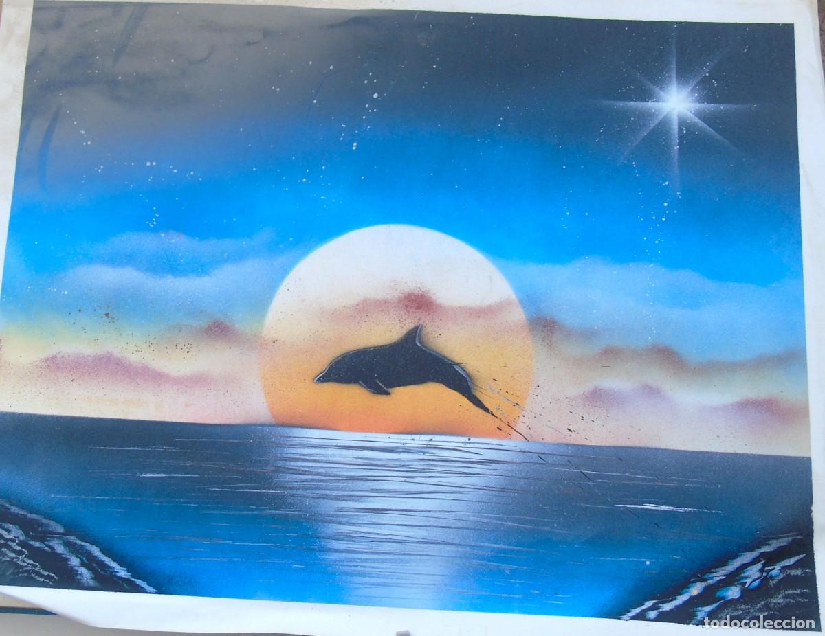 Art: PINTURA-DIBUJO REALIZADO AEROGRAFIA A&Ntilde;O 2012 MEDIDAS 60 X 45 CM