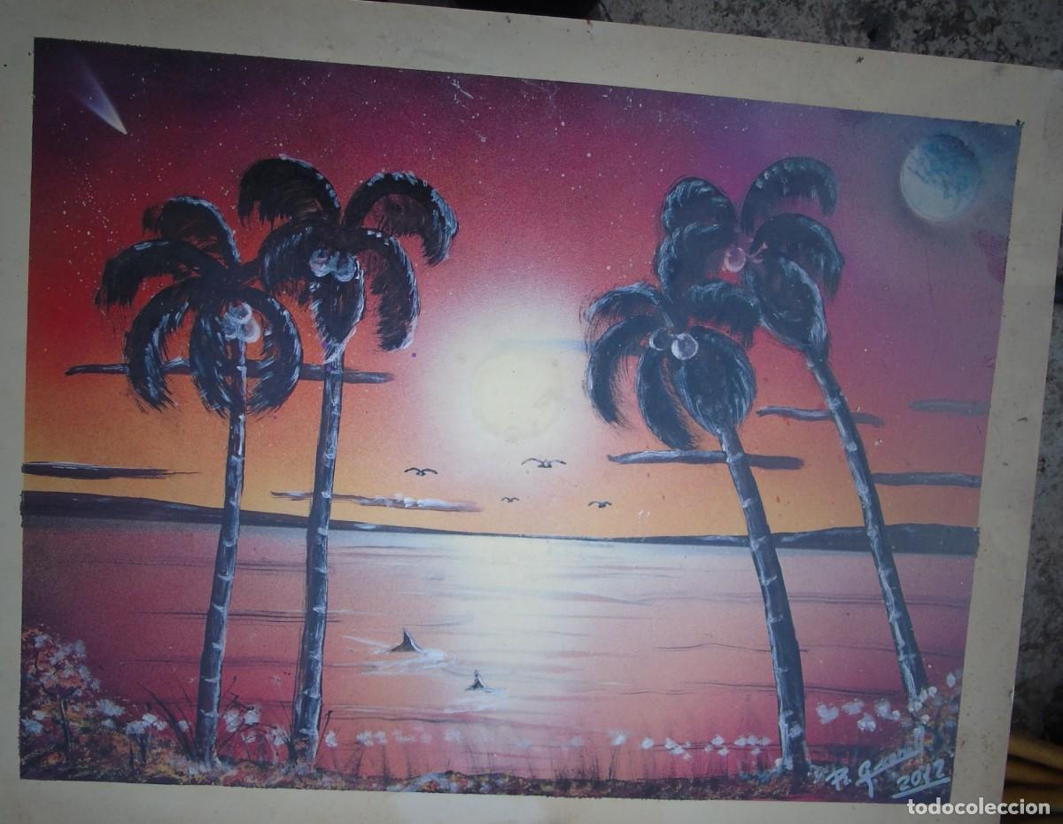 Art: PINTURA-DIBUJO REALIZADO AEROGRAFIA A&Ntilde;O 2012 MEDIDAS 60 X 45 CM