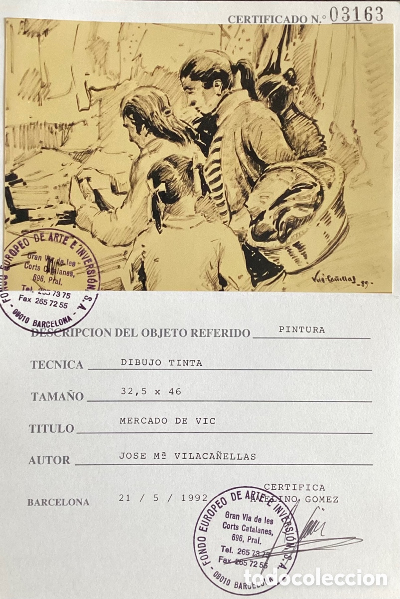 Arte: VILACA&Ntilde;ELLAS, MERCADO DE VIC - Foto 2