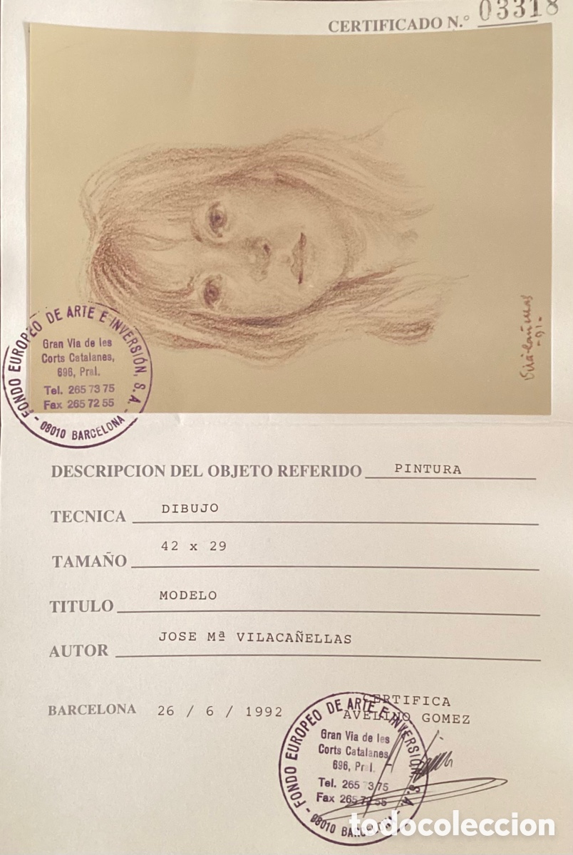Arte: VILA- CA&Ntilde;ELLAS, MODELO. - Foto 2