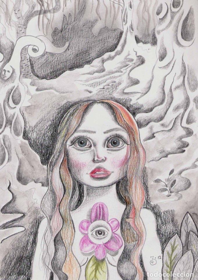 Arte: &rdquo;EL TERCER OJO&rdquo; L&Aacute;PIIZ GRAFITO - Foto 1