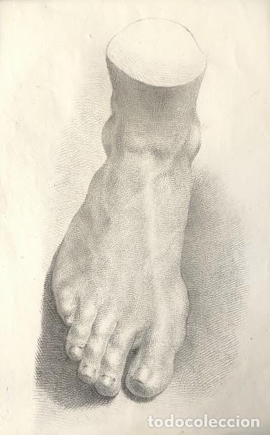 Arte: DIBUJO ACADEMIA DE UN PIE - Foto 2