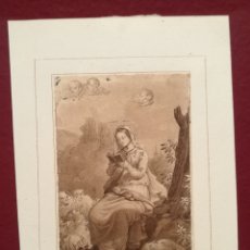 Arte: LA DIVINA PASTORA. CÍRCULO DE ANTONIO CARNICERO (1748-1814)