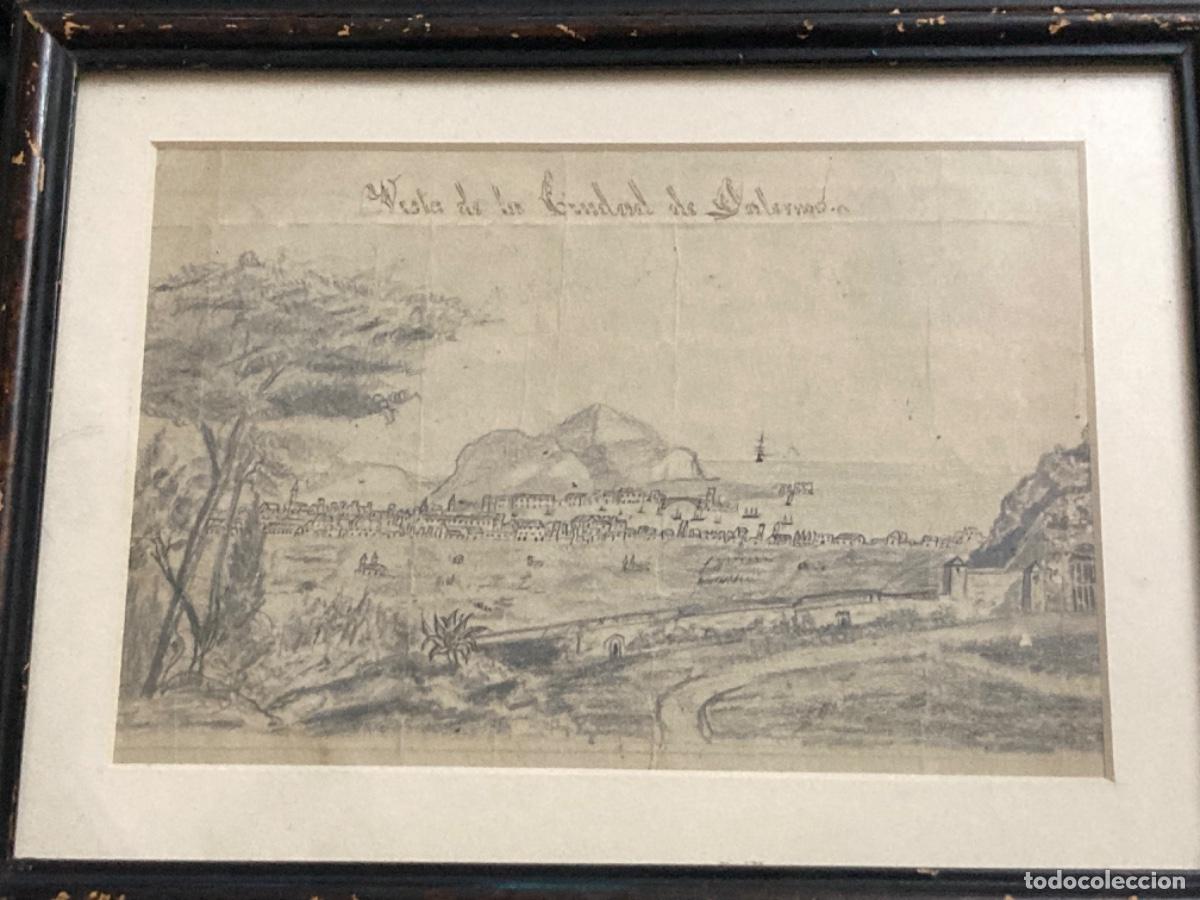Arte: Vista de la ciudad de Palermo - Foto 4