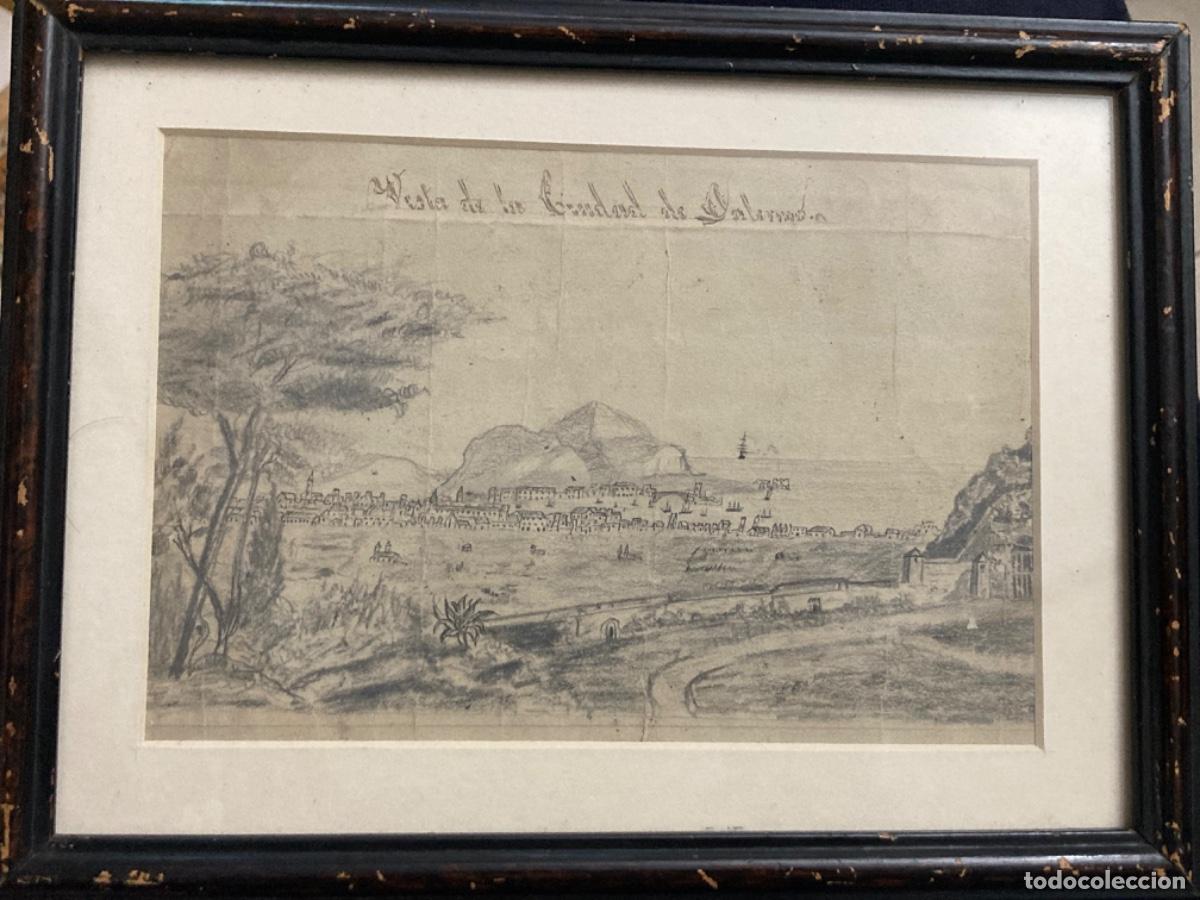 Arte: Vista de la ciudad de Palermo - Foto 5