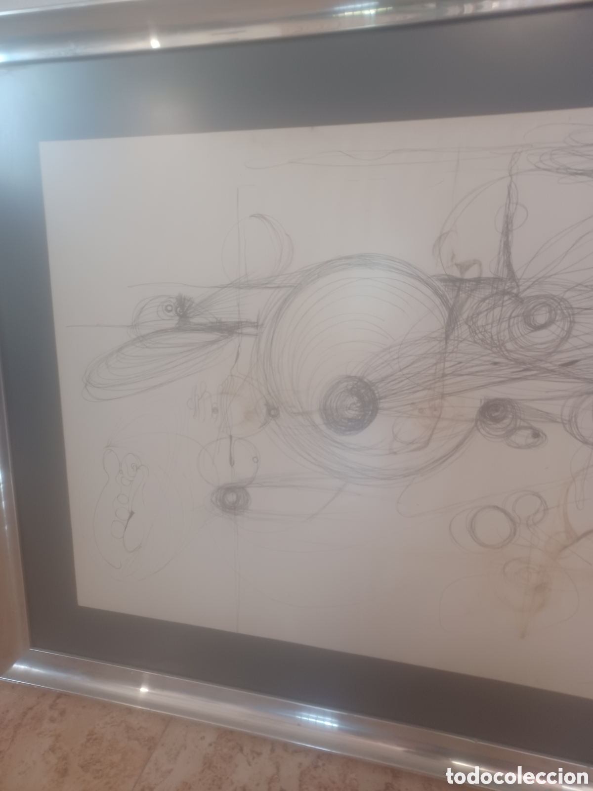Arte: Cuadro surrelista tomas 1975 - Foto 1