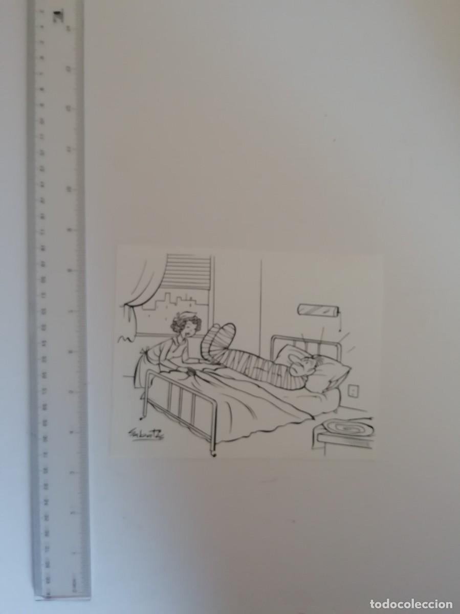 Arte: PLANCHA DE DIBUJO ORIGINAL de SABAT&Eacute;S - Foto 1