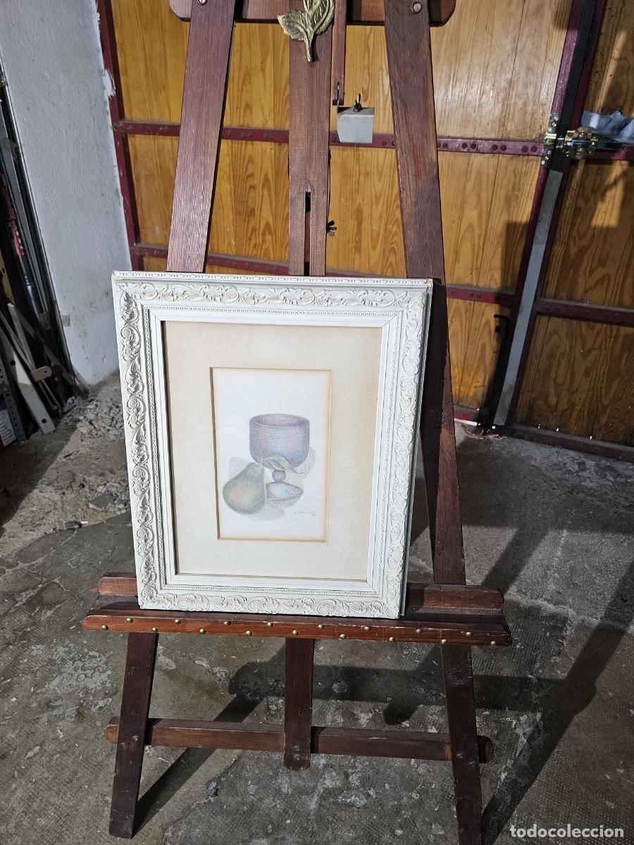 Arte: CUADRO BODEGON MODERNO PINTADO EN 88 - Foto 5