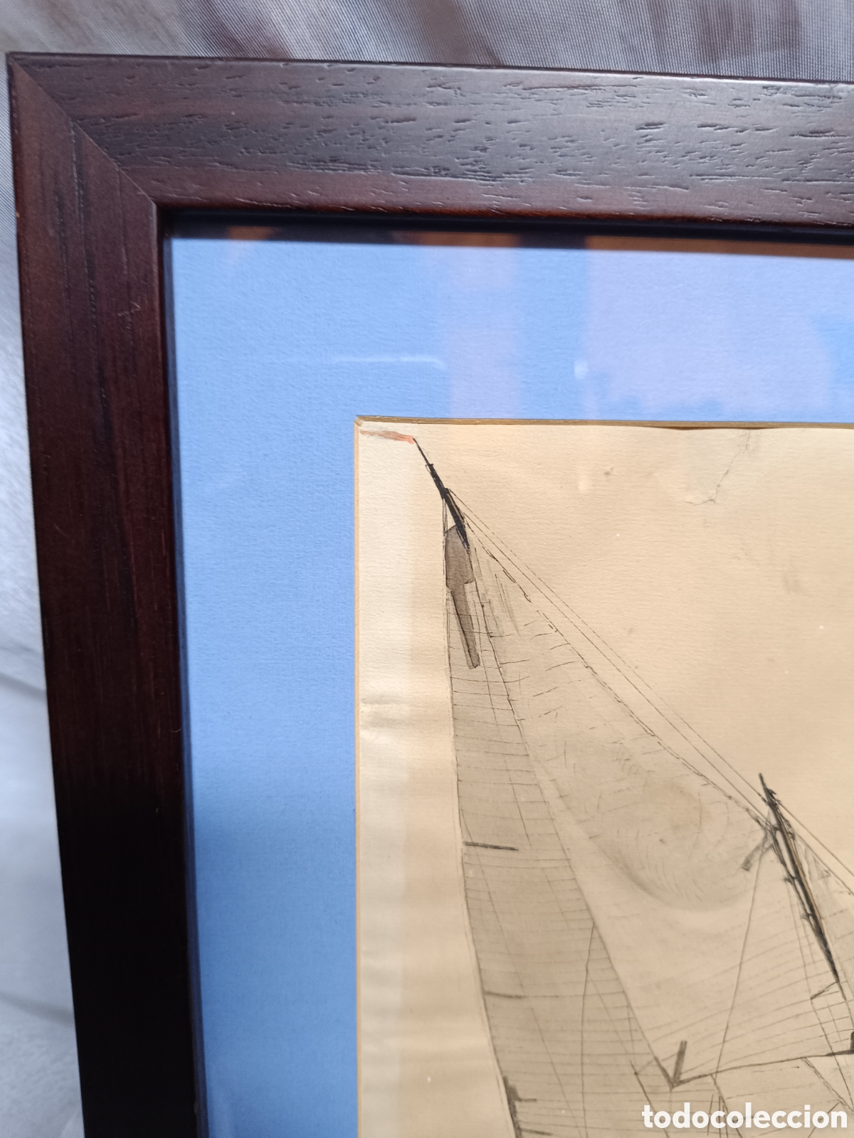Arte: Cuadros dibujos antiguos de barcos veleros - Foto 7