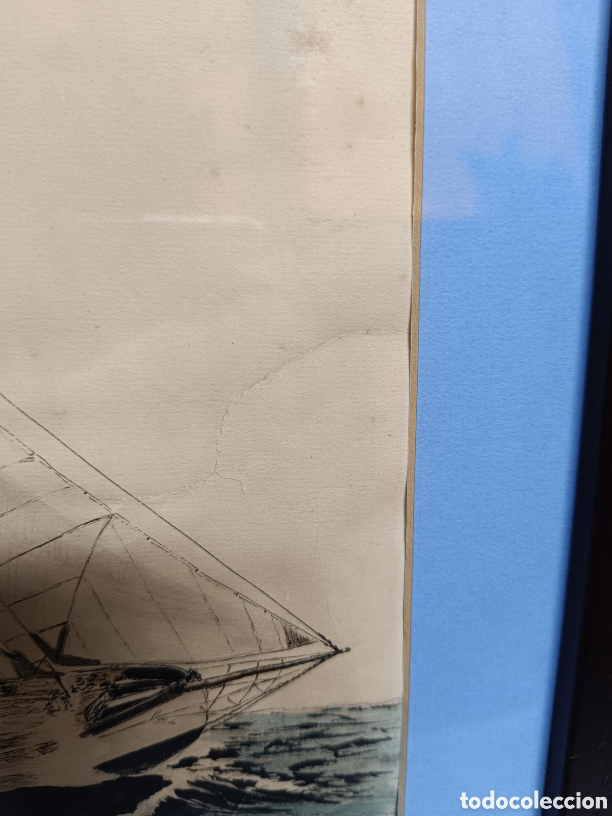 Arte: Cuadros dibujos antiguos de barcos veleros - Foto 10