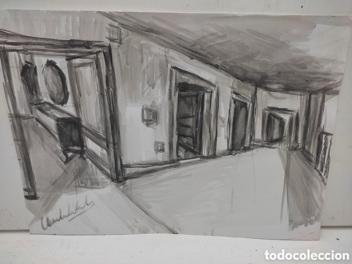 Arte: Casa interior pasillo ( sue&ntilde;os ) - Foto 1