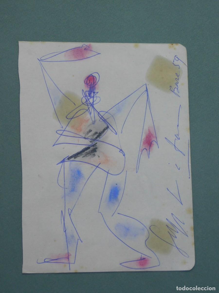 Arte: T&Eacute;CNICA MIXTA SOBRE PAPEL - Foto 2