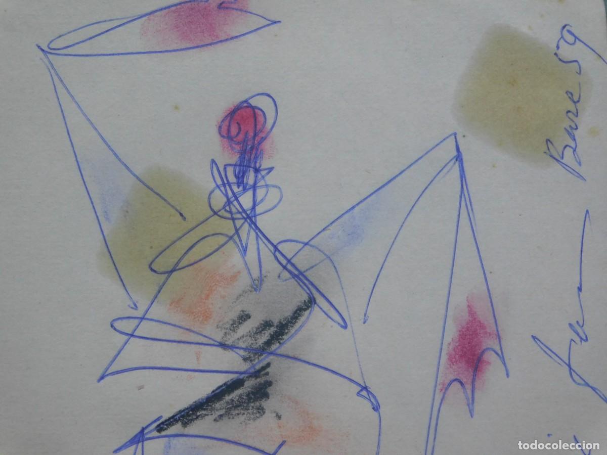 Arte: T&Eacute;CNICA MIXTA SOBRE PAPEL - Foto 3