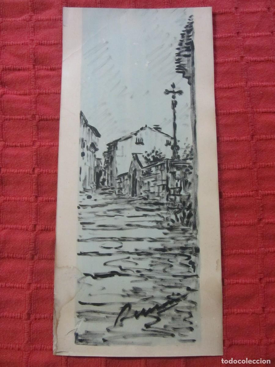 Arte: DIBUJO ORIGINAL. 44CMX20CM - Foto 1