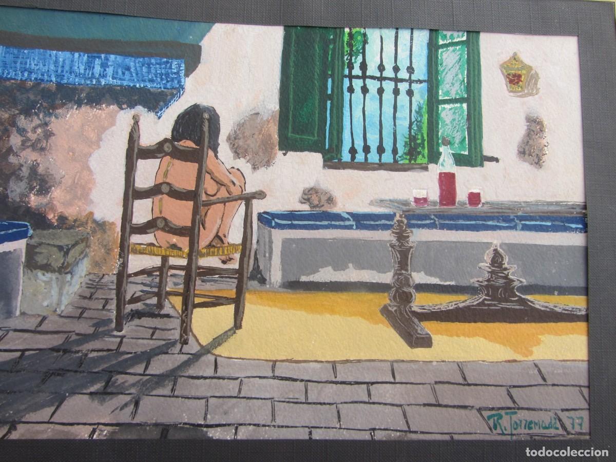 Arte: DIBUJO ORIGINAL. 36CMX30CM - Foto 2