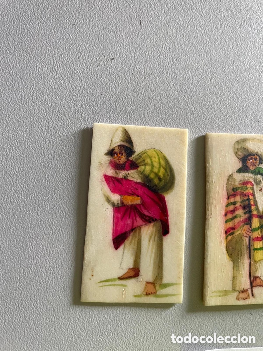 Arte: Dibujos en marfil siglo XIX - Foto 4