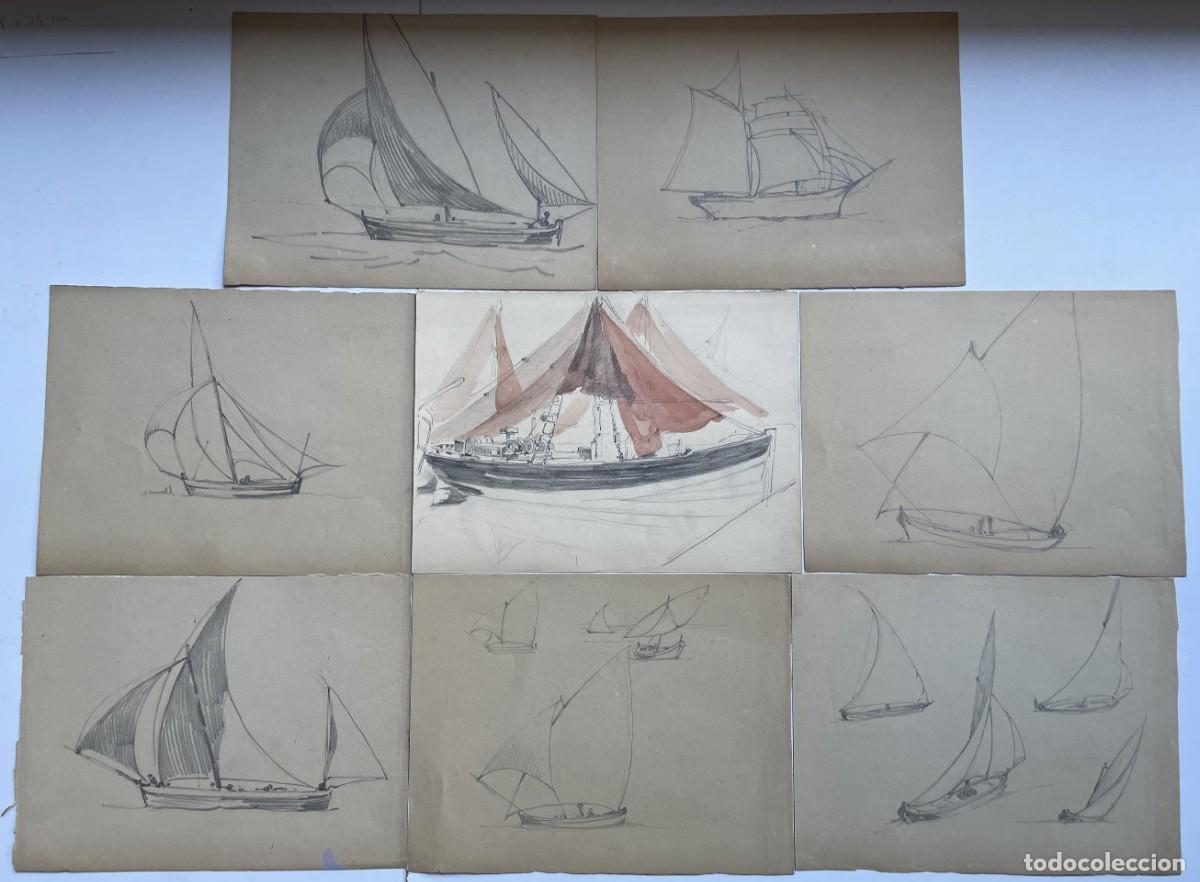 Arte: 8 dibujos de Ramon Jori. - Foto 1