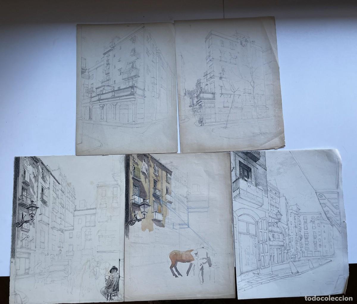 Arte: 5 dibujos de Ramon Jori - Foto 1
