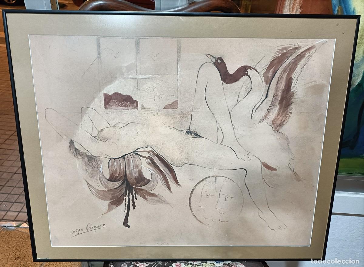 Arte: SERGIO V&Aacute;ZQUEZ. SIN T&Iacute;TULO. MIXTA/PAPEL - Foto 2