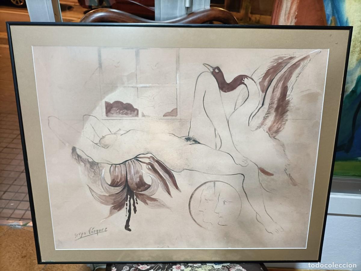 Arte: SERGIO V&Aacute;ZQUEZ. SIN T&Iacute;TULO. MIXTA/PAPEL - Foto 3