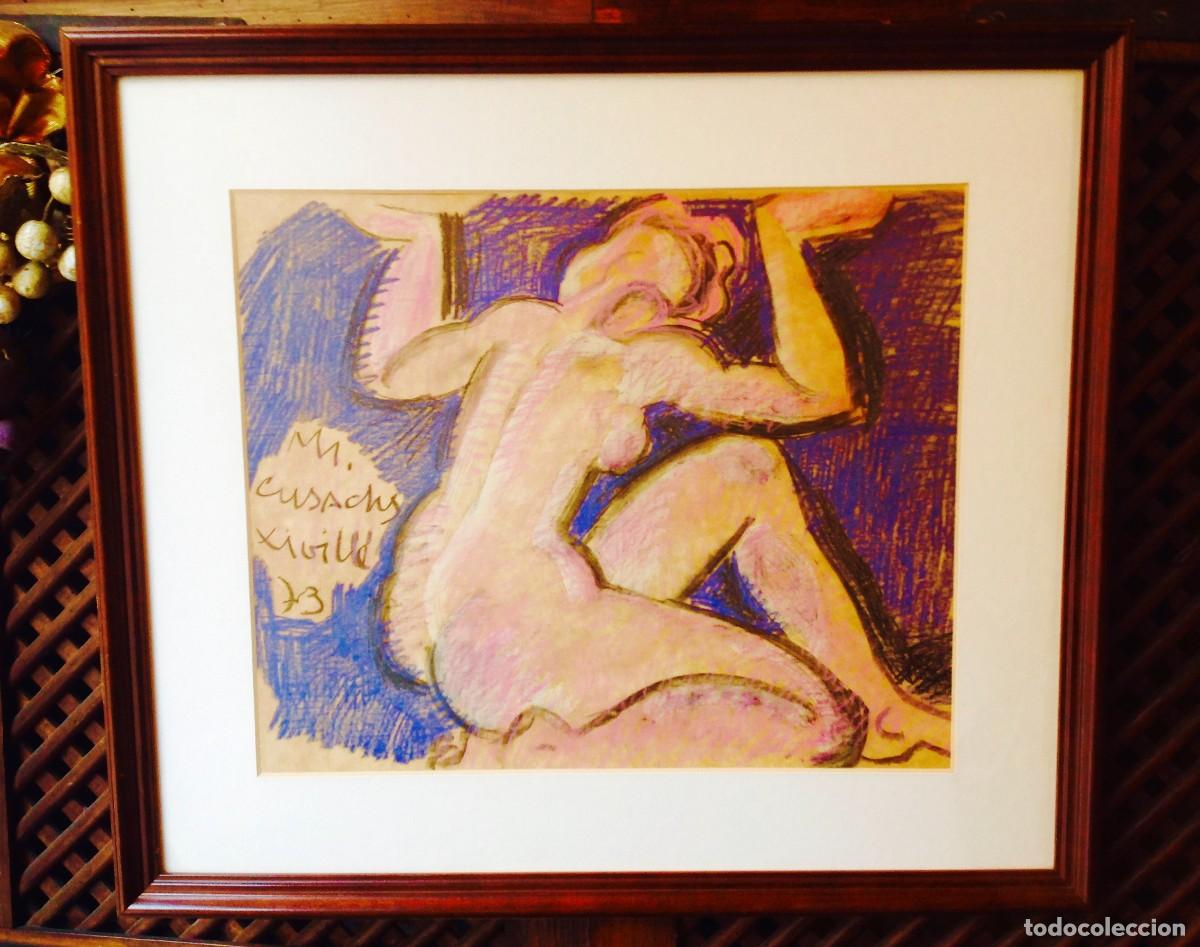 Arte: Cuadro del pintor M.Cusachs Xivill&eacute; - Foto 2