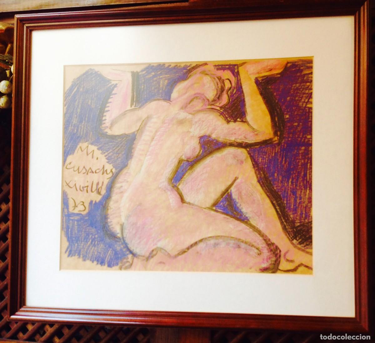 Arte: Cuadro del pintor M.Cusachs Xivill&eacute; - Foto 4