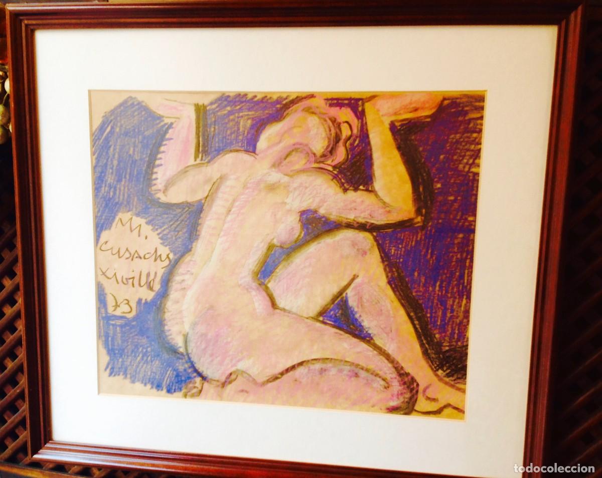 Arte: Cuadro del pintor M.Cusachs Xivill&eacute; - Foto 5