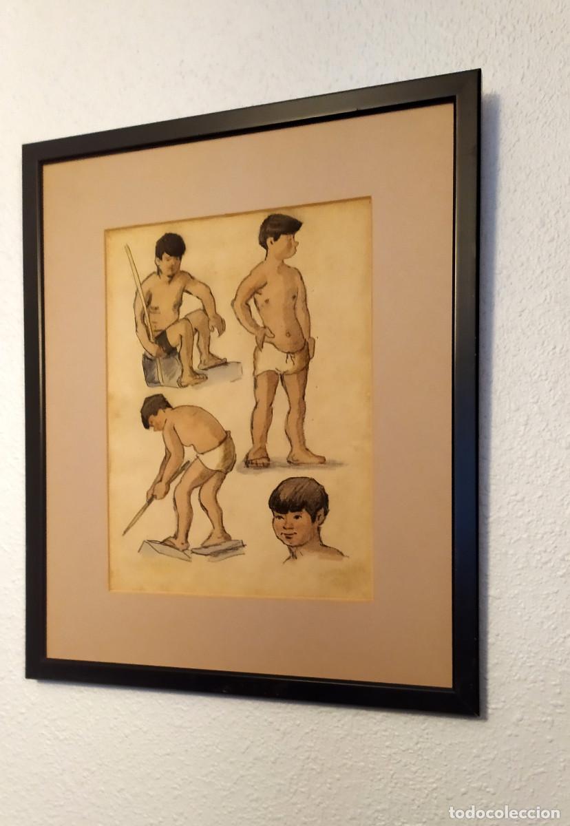 Arte: Bocetos-dibujo de muchacho - Foto 2