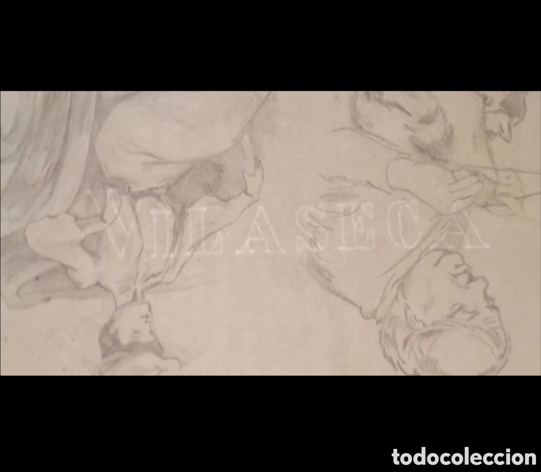 Arte: Dibujo antiguo a l&aacute;piz - Foto 4