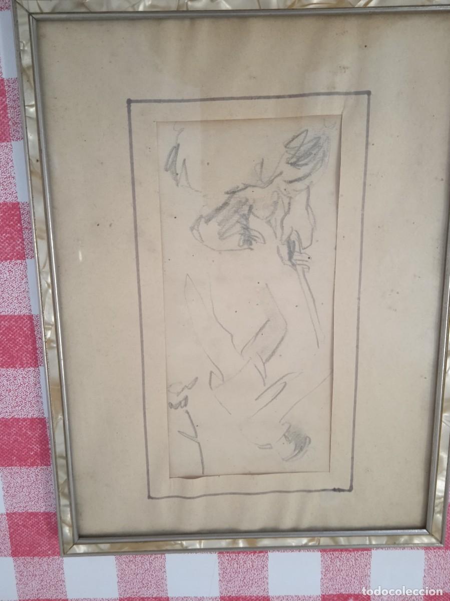Arte: Bonito boceto antiguo - Foto 1