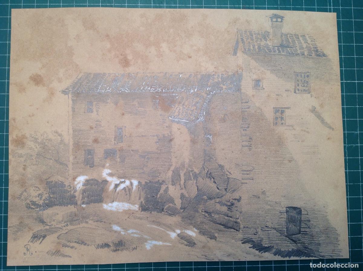 Arte: Luis Rigalt. Casa de pueblo. - Foto 1