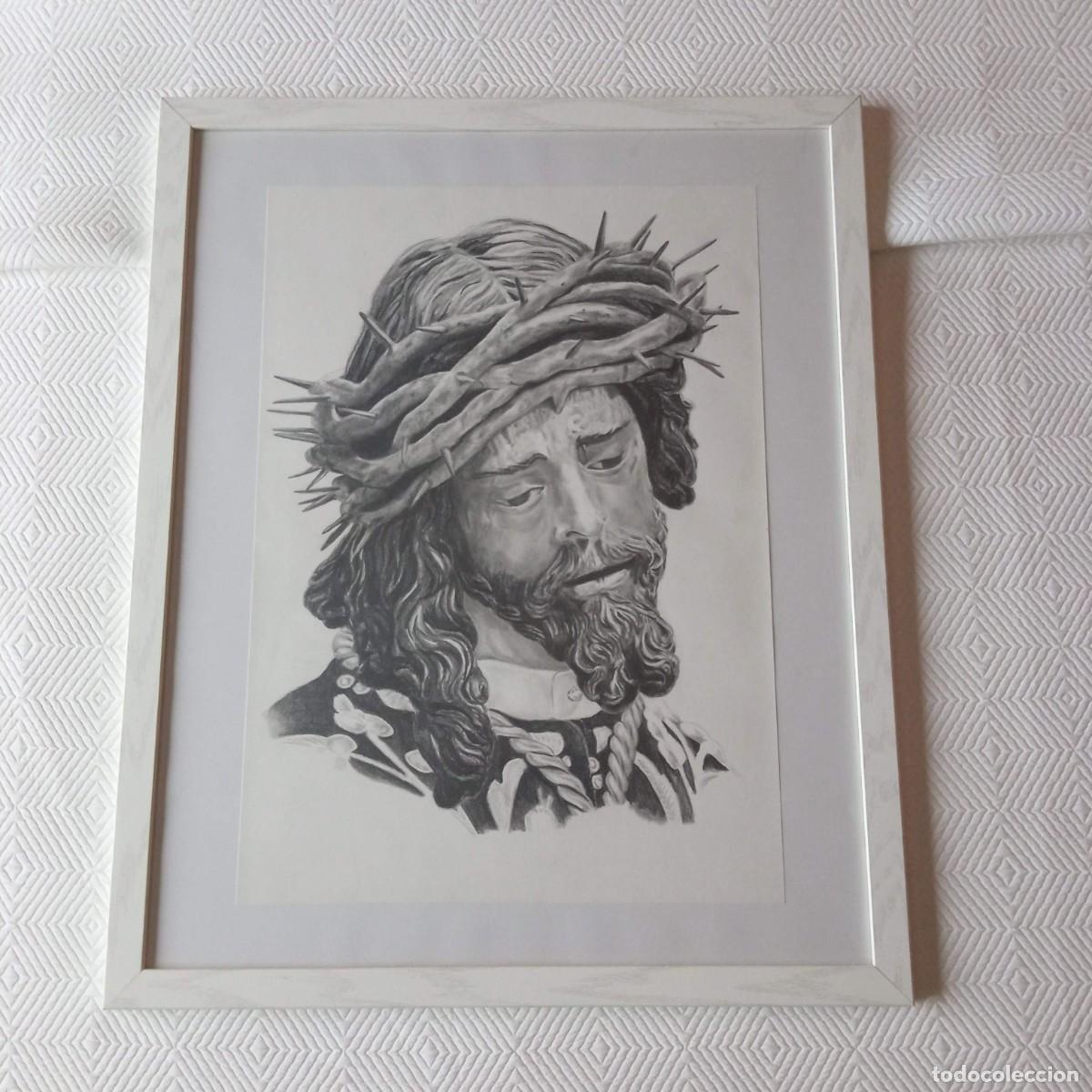 Arte: Dibujo a grafito Jes&uacute;s del Gran Poder Sevilla - Foto 1