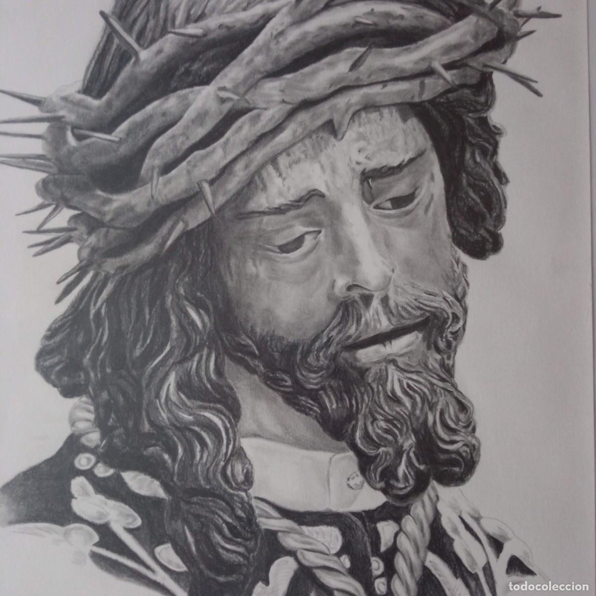 Arte: Dibujo a grafito Jes&uacute;s del Gran Poder Sevilla - Foto 2