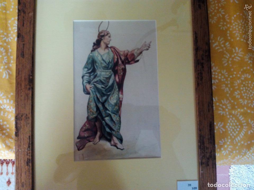 Arte: FELIX YUSTE. DIBUJO/ACUARELA - Foto 1