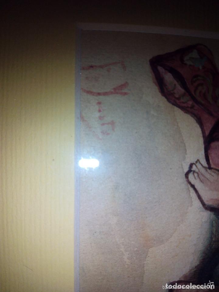 Arte: FELIX YUSTE. DIBUJO/ACUARELA - Foto 2