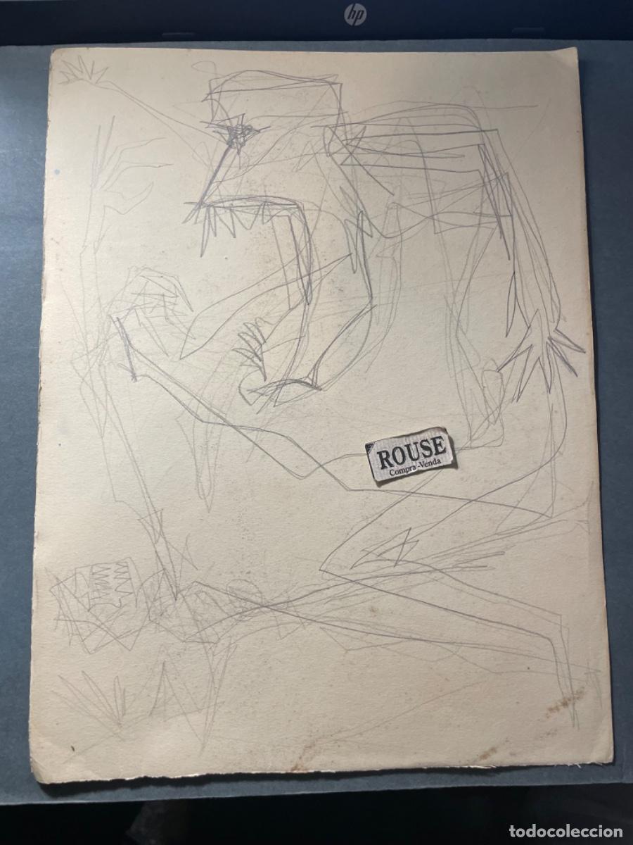 Art: VANGUARDIAS VALENCIAS -ANTIGUO DIBUJO JOSE MARCELO BENEDITO ,GRUPO ''Z'' -GRUPO PARPALL&Oacute; - VALENCIA