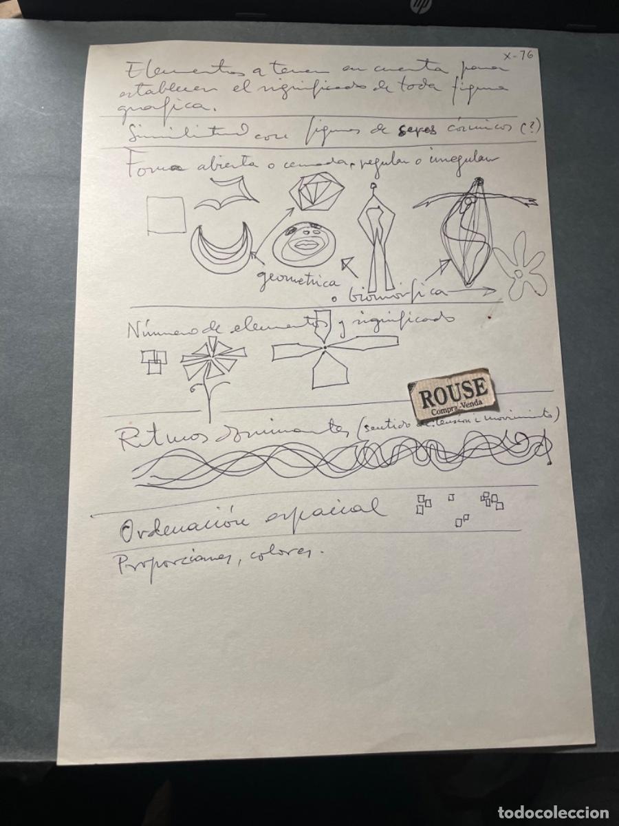 Art: VANGUARDIAS VALENCIAS -ANTIGUO DIBUJO JOSE MARCELO BENEDITO ,GRUPO ''Z'' -GRUPO PARPALL&Oacute; - VALENCIA