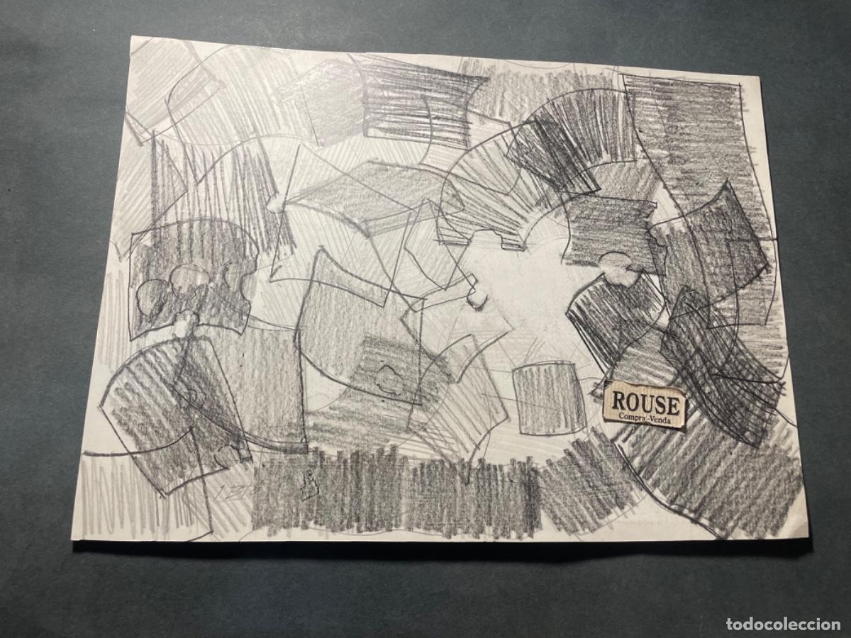 Arte: VANGUARDIAS VALENCIAS -ANTIGUO DIBUJO JOSE MARCELO BENEDITO ,GRUPO ''Z'' -GRUPO PARPALL&Oacute; - VALENCIA