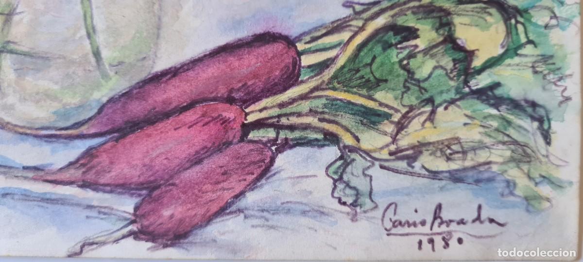 Arte: CASIO BOADA &rdquo;BODEG&Oacute;N&rdquo; ORIGINAL FIRMADO Y FECHADO EN 1980 - Foto 4