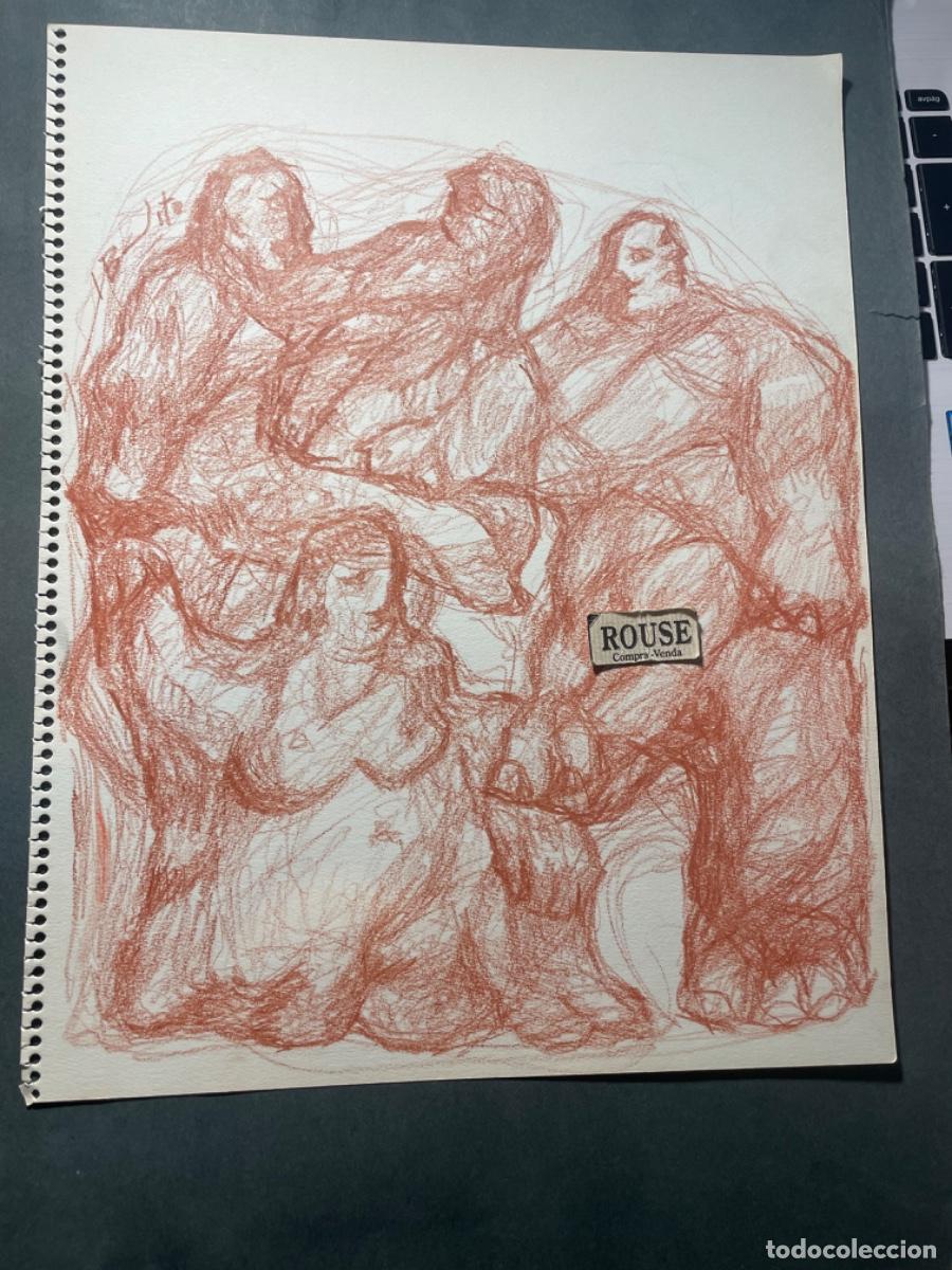 Art: VANGUARDIAS VALENCIA -ANTIGUO DIBUJO JOSE MARCELO BENEDITO ,GRUPO ''Z'' -GRUPO PARPALL&Oacute; - VALENCIA