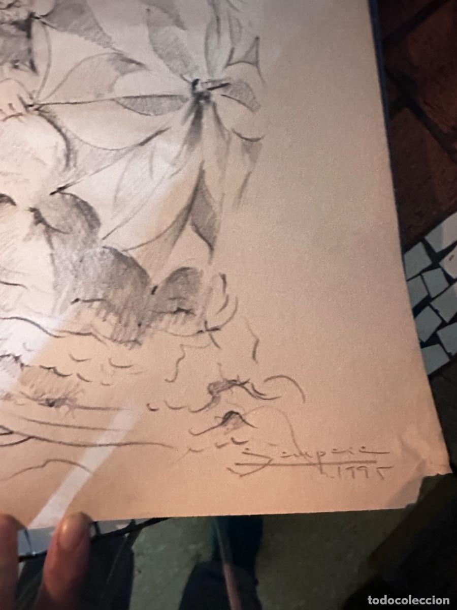 Arte: BOCETO. RAFAEL SEMPERE (1928-2009) - Foto 2