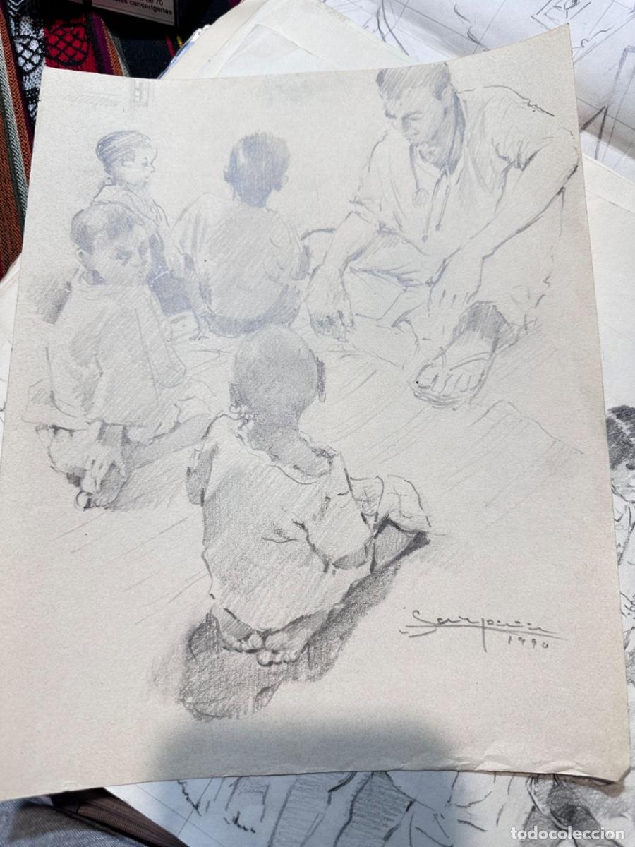 Arte: BOCETO. RAFAEL SEMPERE 1928/2009 - Foto 1