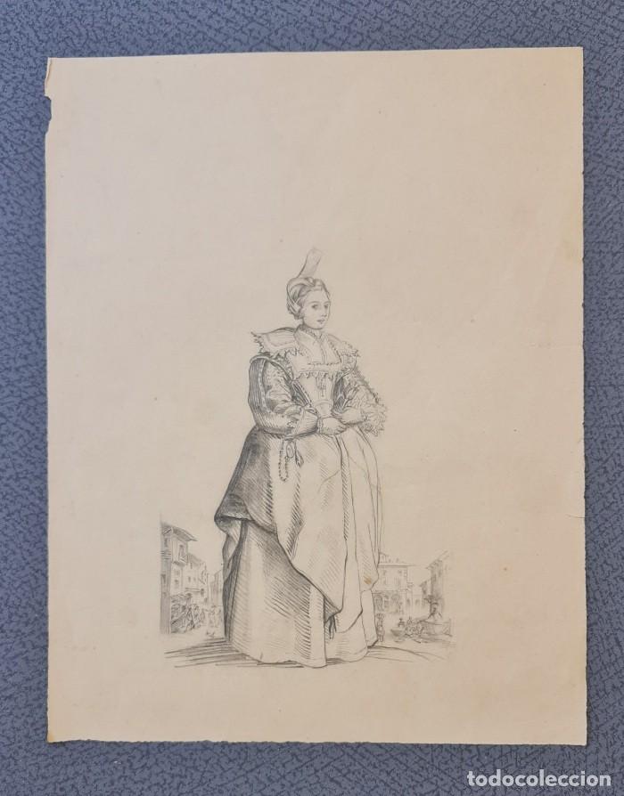 Arte: JACQUES CALLOT Nancy (1592 / 1635) &rdquo;La noblesse&rdquo; - Foto 1