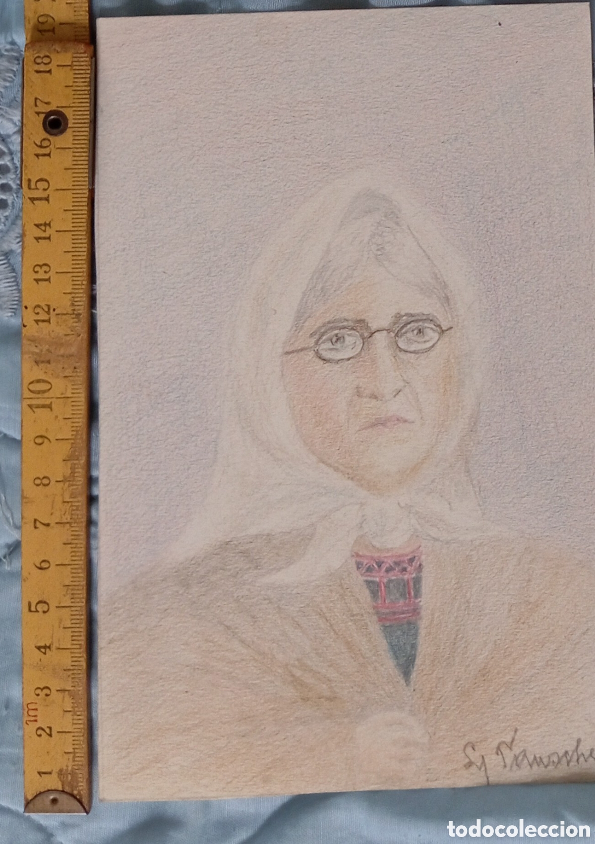 Arte: Dibujo original a l&aacute;piz - Foto 2