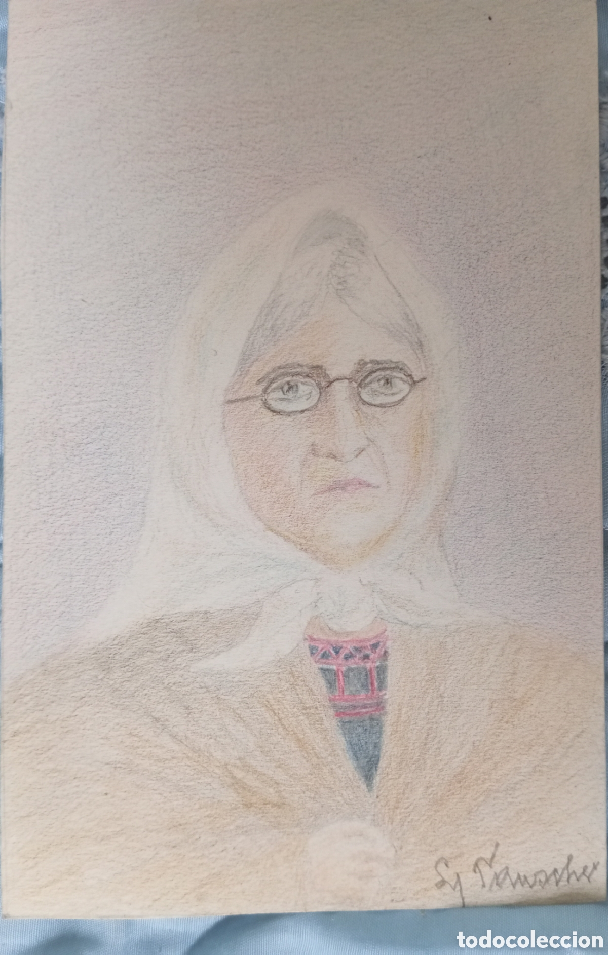 Arte: Dibujo original a l&aacute;piz - Foto 1